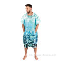 Microfiber Surf Beach Wetsuit Changing Robe Poncho Tuala